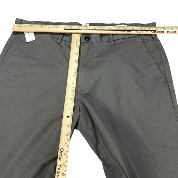 Gap Pants Chino Straight Leg Pants Mens 38x30 Gray NWT - Picture 6 of 14